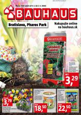 BAUHAUS leták  s platnosťou 9. 3. - 5. 4. 2026 