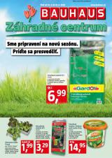 BAUHAUS leták  s platnosťou 23. 3. - 19. 4. 2026 Katalóg Záhradné centrum