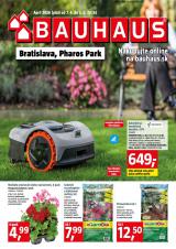 BAUHAUS leták  s platnosťou 7. 4. - 3. 5. 2026 