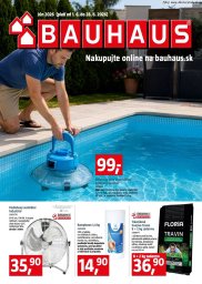 BAUHAUS leták  s platnosťou 1. 6. - 28. 6. 2026 